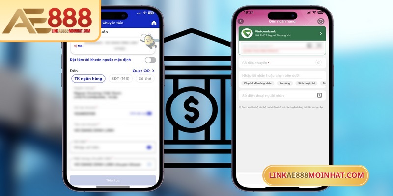 Khuyến Mãi AE888 Trải Nghiệm Khuyến Thưởng Đầy Bứt Phá 8 Nạp tiền AE888 qua ngân hàng luôn là phương thức số 1