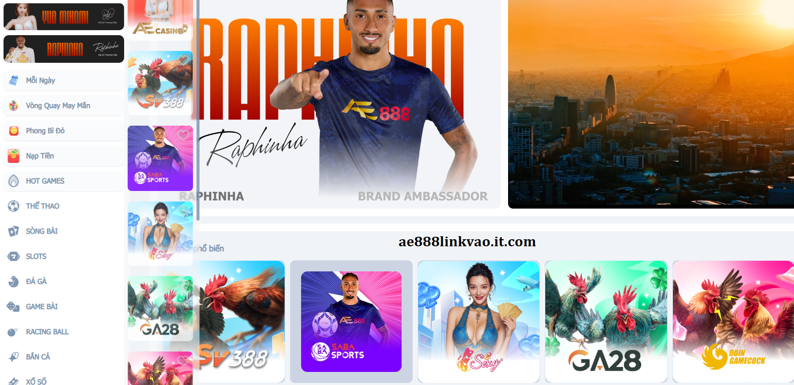 Đá gà là bộ môn được yêu thích nhất tại AE888